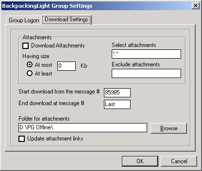 Download-Settings
